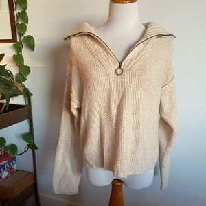 Cozy 3/4 Zip Sweater